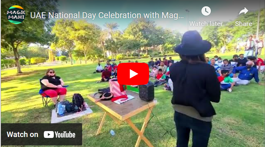 UAE National Day Celebration with Magic show at Zabeel park